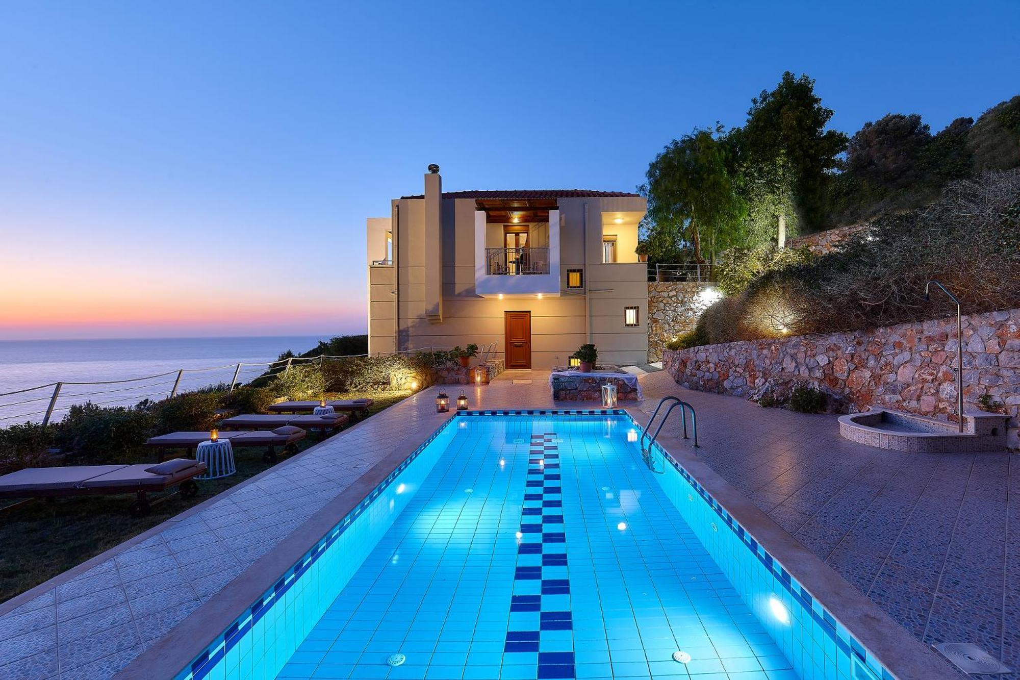 Okeanides Villas Rethymno Camera foto